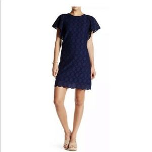 🦋NWT J.Crew Crochet Scalloped Eyelet Shift Size00